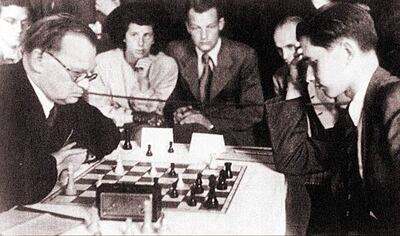 Alekhine y Keres, Salzbugo 1942
