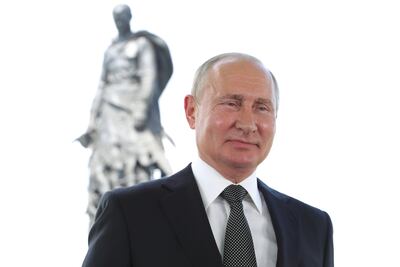 Vladimir Putin, presidente de Rusia.