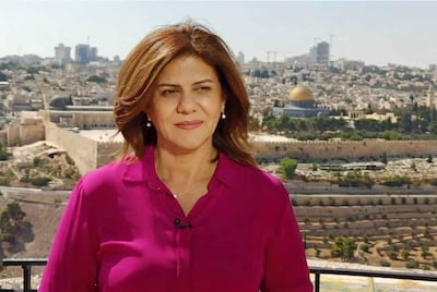 La periodista palestina-estadounidense Shireen Abu Akleh, fallecida en mayo de este año.