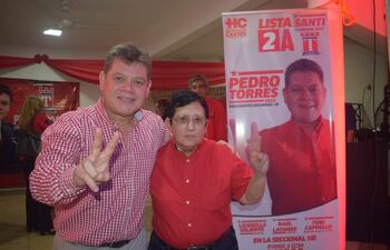 El seccionalero Pedro Elpidio Torres y Blásida Monges, conocida como la limpiadora más "millonaria" por haber figurado como presunta prestanombre de Horacio Cartes.