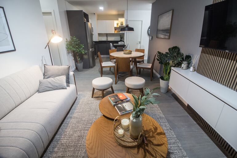 El departamento modelo de MIA Home se puede visitar.
