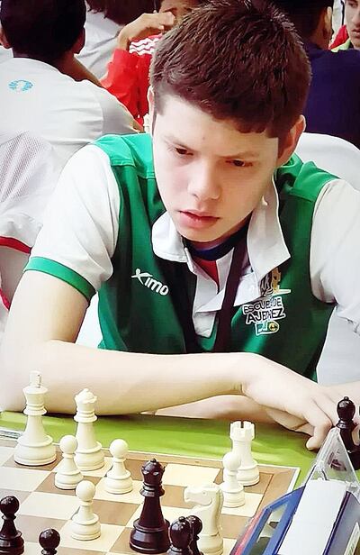 Angel Montiel finalizó segundo en individual de la Copa América, categoría U17.