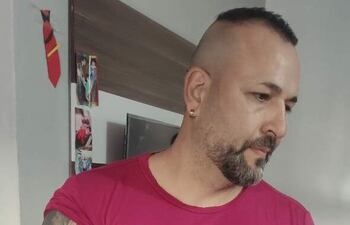 Cristhian Santiago Cristaldo Mendoza, presunto narco detenido.