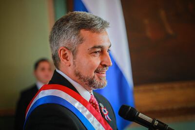 El presidente Mario Abdo Benítez anuncia una jornada de gobierno en el departamento de Misiones.