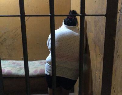 Ruth Melina Ocampo Duarte, imputada por agresión.