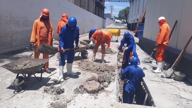 Desde el frigorífico Concepción afirmaron que se trató de una avería que actualmente ya fue reparada.