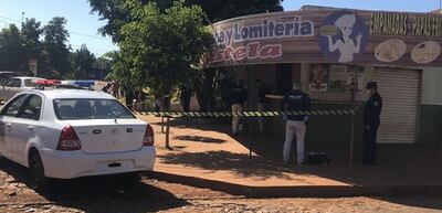 La víctima Norma Estela Santacruz Rojas fue asesinada frente a su negocio el 23 de abril del 2020.