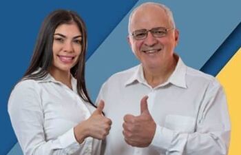 Candidata a concejal de Luque hace proselitismo con ayuda estatal.