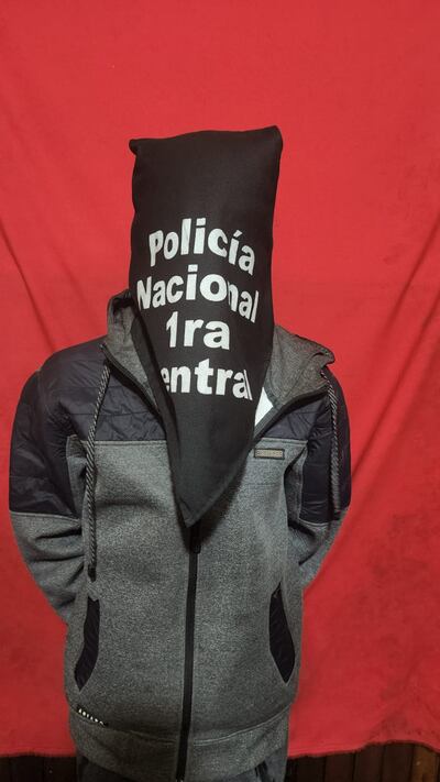 Antonio Rafael Gamarra Saucedo, de 28 años, detenido.