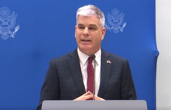 Marc Ostfield, embajador de Estados Unidos en Paraguay, anunció ayer los significativos.