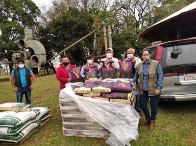 Unas bolsas 500 semillas de choclo de maíz serán distribuidas a pequeños agricultores de Hernandarias.