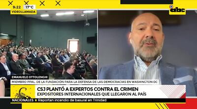 Emanuel Ottolenghi, de la Fundación para la Defensa de las Democracias.