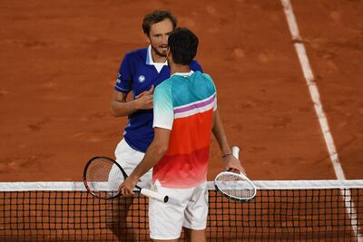 MarinCilic, actual número 23 del ránking, derrotó a Medvedev, número 2 del mundo.