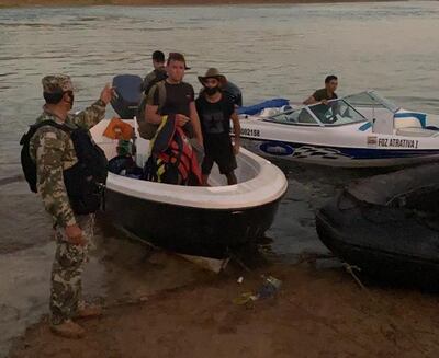 Los extranjeros fueron detenidos tras una persecución en el río Paraná.
