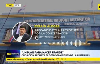 Oposición rechaza idea de desdoblamiento