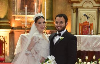 Se casaron Guadalupe Orué Lindström y Víctor Ramírez.