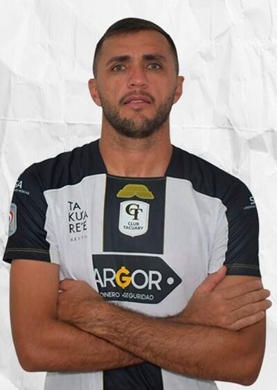 Edson Carius (34 años), delantero de Tacuary.