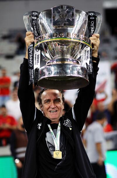 Cuca ganó la Liga y la Copa de Brasil 2021 con el Atlético Mineiro.