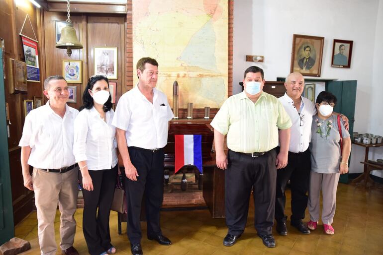 Los restos dei cabo Talavera reposa en el Museo Semblanza de Héroes de San Ignacio.
