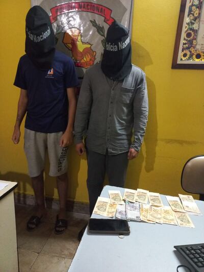 Los aprehendidos quedaron a disposición del Ministerio Público.