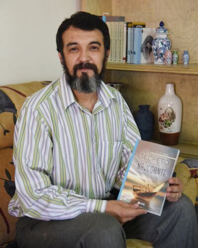 Tadeo González Nava, autor del libro “El Secreto del Navegante”, lanzado recientemente.