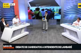 Debate de candidatos a intendente de Lambaré