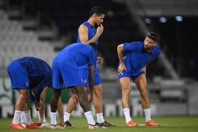 Francia está preparada para el juego de mañana ante Marruecos