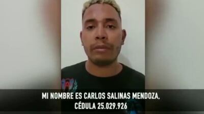 El supuesto matón Gabriel Carlos Luis Salinas confesó en video la muerte del fiscal Marcelo Pecci.