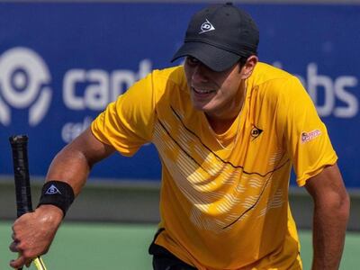 Adolfo Daniel Vallejo Álvarez (28/04/2004) no pudo en Mallorca y cayó en la primera ronda del torneo de la Academia Nadal.