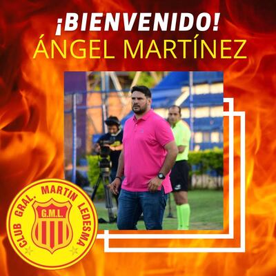 Ángel Martínez, nuevo entrenador de Martín Ledesma.