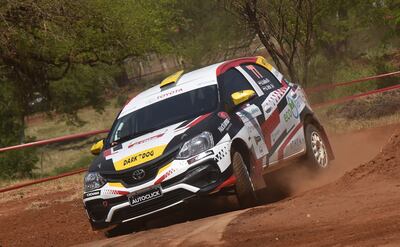 Andrés Canillas y Arturo Ortiz, ganadores de la Clase RC5 de la fecha anterior, serán nuevamente protagonistas hoy en el Toyota Etios en Villeta.