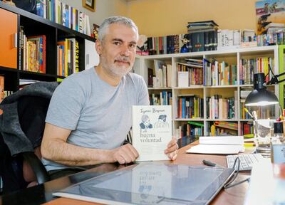 César Sánchez, director de la editorial Fulgencio Pimentel, habló sobre los ensayos de Ingmar Bergman.