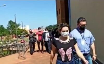 Claudia Raquel Echeguren, una de las dos procesadas.