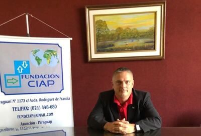 Tadeo Álvarez Cristaldo, presidente de la ONG CIAP.