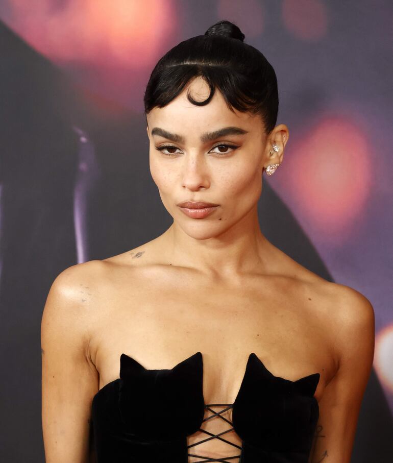 Zoe Kravitz, quien protagoniza la nueva película de "Batman", también anunciará a los ganadores de los Óscar.
