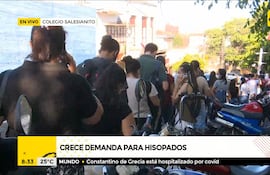 Desorden y esperas bajo el sol en nueva jornada de hisopados