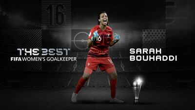 Sarah Bouhaddi, la mejor arquera del 2020