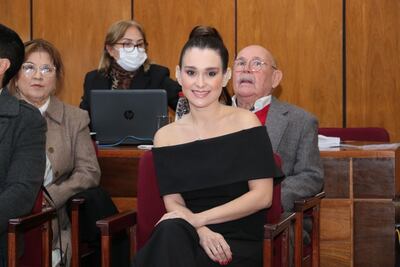 Lali González (foto: Prensa Senado)