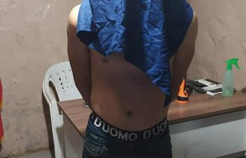 Lucas Iván López Fernández quedó detenido a disposición del Ministerio Público.