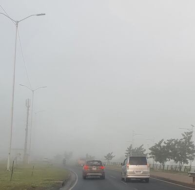 Asunción niebla