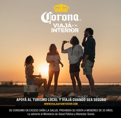"Viaja a tu interior" es la nueva campaña de Corona Paraguay, que busca apoyar y reactivar el turismo local.