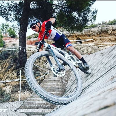 Mario Antonio Arnold (24/8/2002) subió al podio en España.