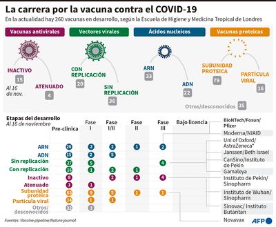 LA CARRERA POR LA VACUNA CONTRA EL COVID-19
