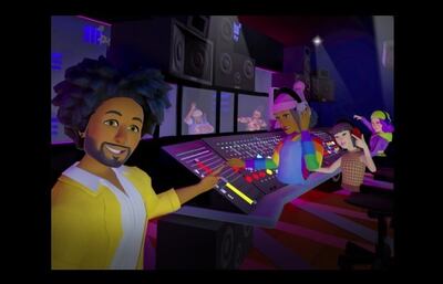 Avatares virtuales de Horizon Worlds.