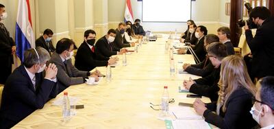 Ayer en la reunión con el vicepresidente estuvieron la cúpula de Hacienda y algunos sindicalistas.