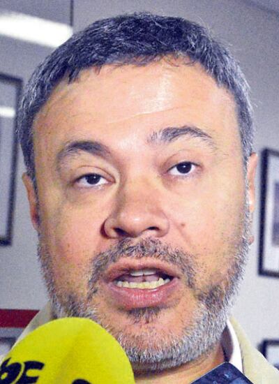Humberto Blasco (PLRA), presidente de la Junta.