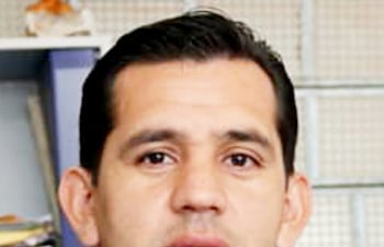 Derlis Benegas (PLRA), intendente de Domingo Martínez de Irala. Busca un segundo periodo como jefe comunal.