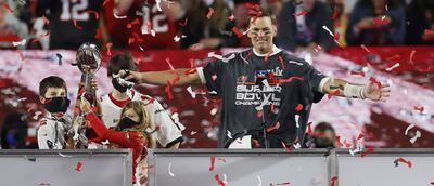 Con 43 años, Thomas Brady ganó el domingo su séptimo Super Bowl con los Tampa Bay Buccaneers.