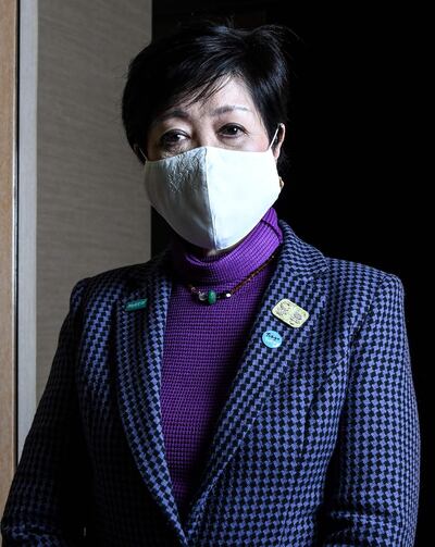 La gobernadora de Tokio Yuriko Koike.