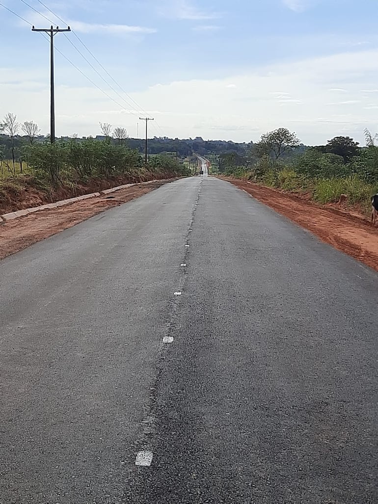 El MOPC informó que la empresa está realizando correcciones en la nueva ruta.